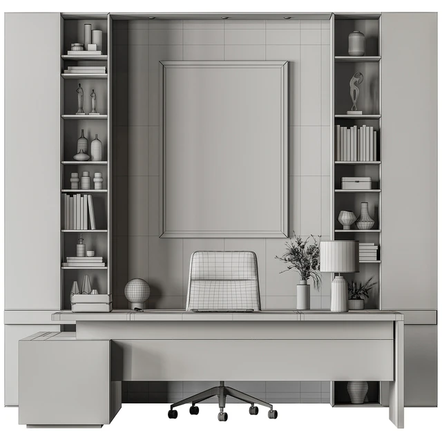 Boss Desk - Office Furniture 604 — Descargar
