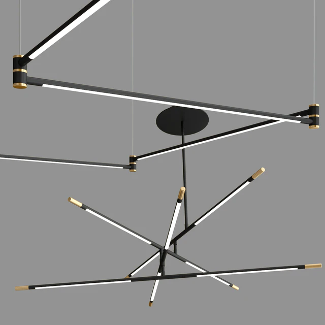 Drawing Line Gold Black collection — Скачать