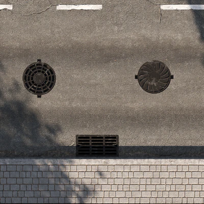 Broken road set1 — Ver 2