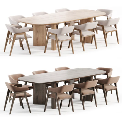 Chelsea chair and Geometric Table — Вид 1