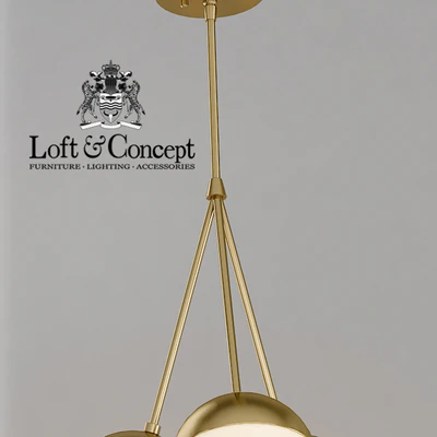 Suspension light Copper Light Chandelier 3 — Ver 2