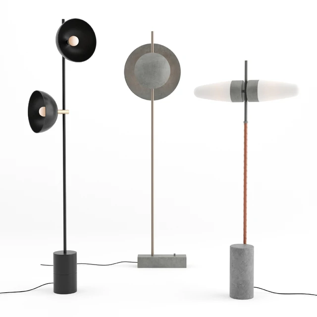 Floor lamp collection — Descargar