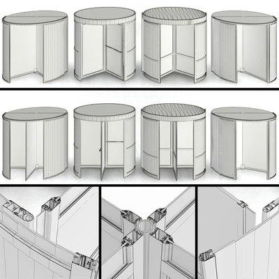 Вращающийся входные двери / Revolving entrance doors — Вид 2
