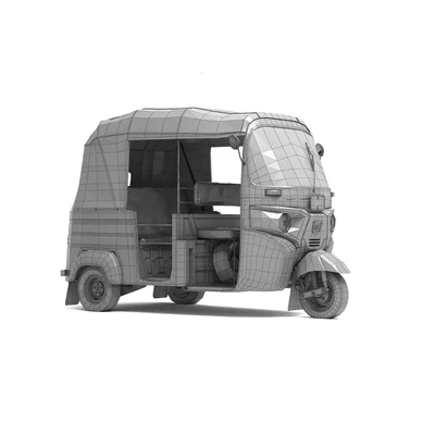 Auto Rickshaw Tuk-Tuk — Ver 3