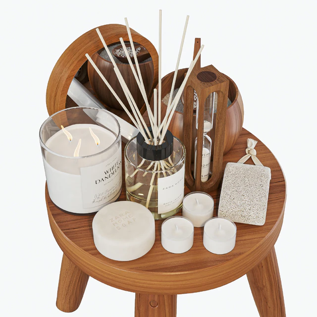 Zara home wood stool 02 — Скачать