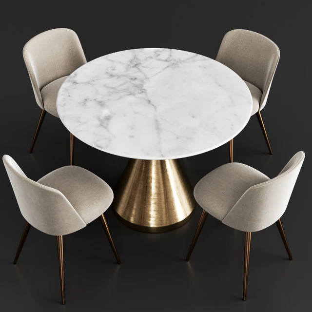 West Elm Dinning Set 9 — Скачать