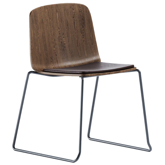 Table Doll by Billiani & Sled Upholstered Base Chair Rama by Kristalia — Descargar