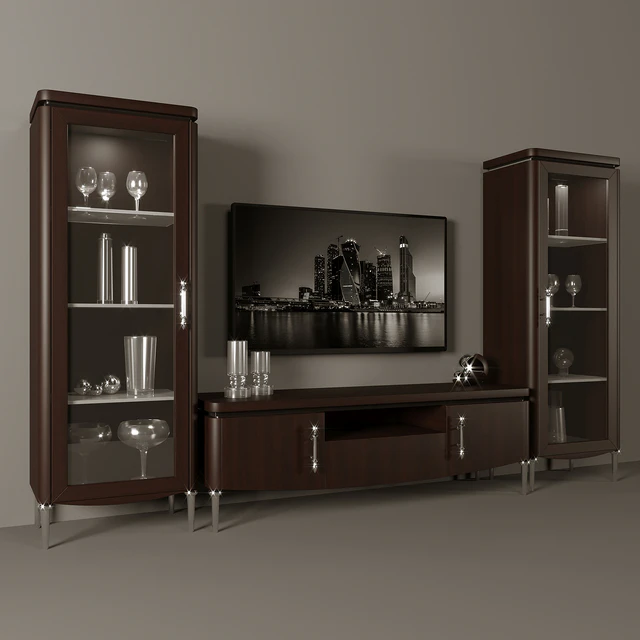 DV home collection. TV unit - Display case — Скачать