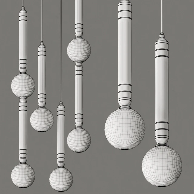 Marc Wood Studio Greenstone Pendant Lamps — Descargar