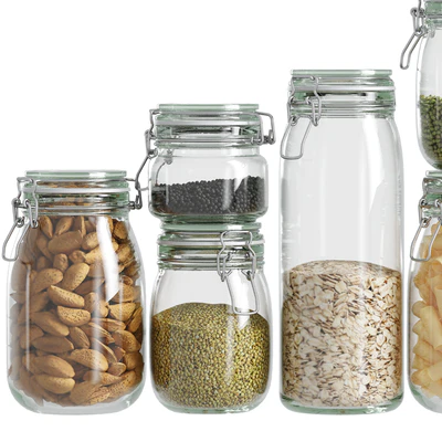 glass jar set — Ver 4
