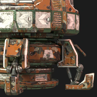 Battle mech 02-1 — Ver 3