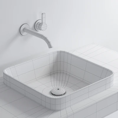 Ceramica Cielo Enjoy 40 Rectangular Washbasin — Вид 3