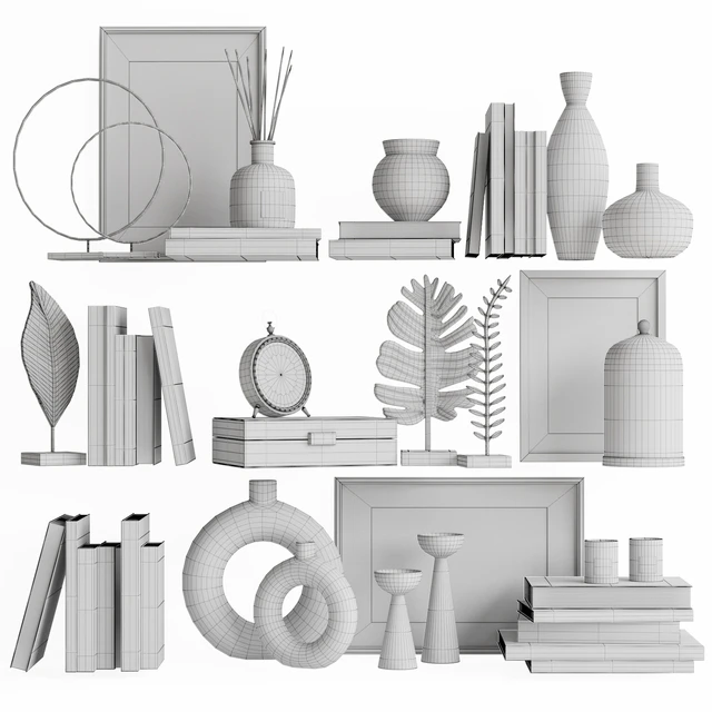 Decor shelf set — Скачать