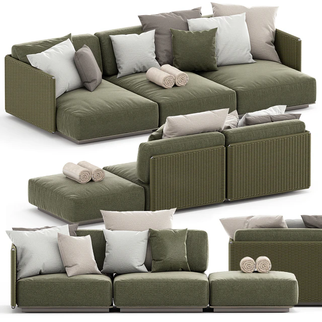 EDDY OUTDOOR SOFA by FLEXFORM — Скачать