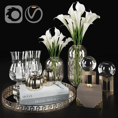 Calla and candles — Ver 1