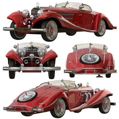Mercedes 540K Roadster — Вид 1