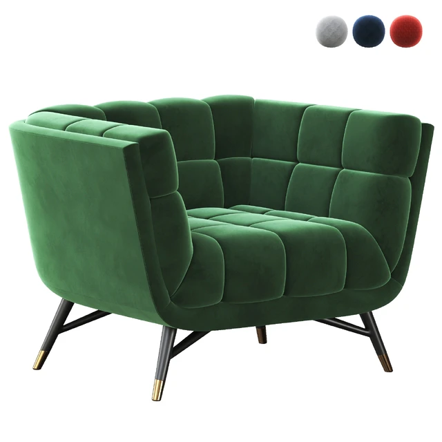 Adept Performance Velvet Armchair — Descargar
