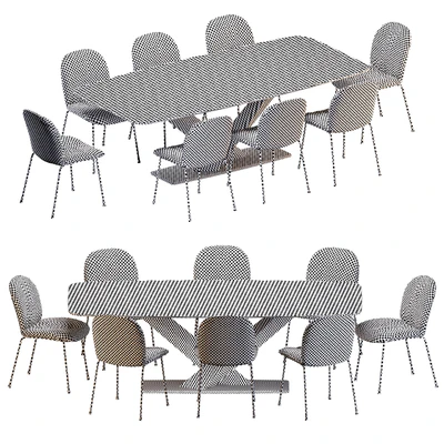 Cattelan Italia Tina chair Stratos Keramik table — Вид 2