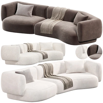 HUG MODULAR SOFA 6, sofas — Ver 1