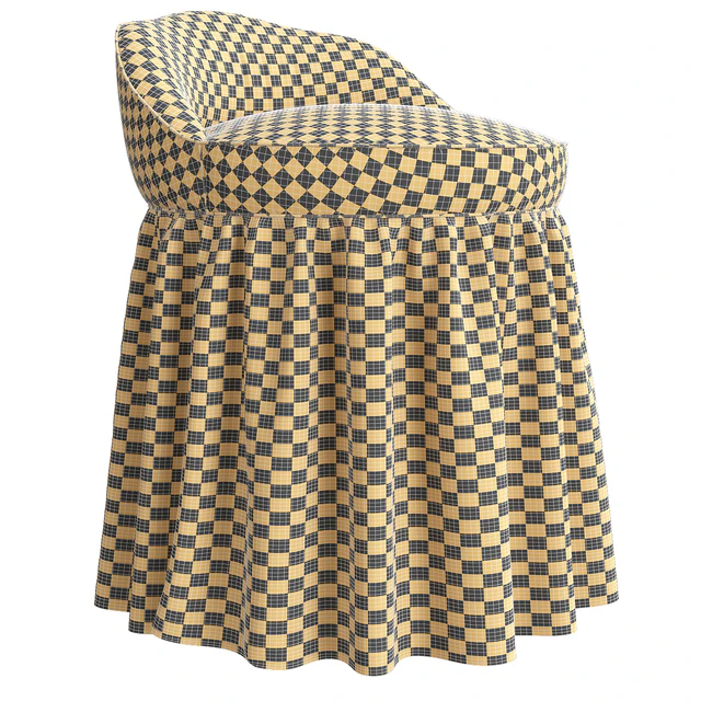 Monogrammed Slipcovered Swivel Stool  Ballard Designs — Скачать