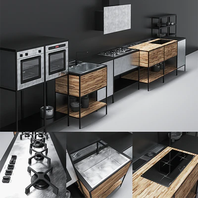 BARAZZA KITCHEN 01 — Ver 1