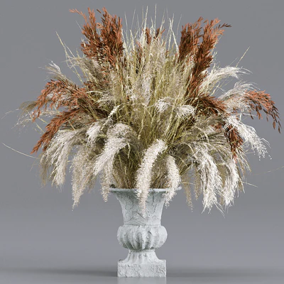 Bouquet Collection 13 - Decorative Dried Branches and Pampas — Ver 1