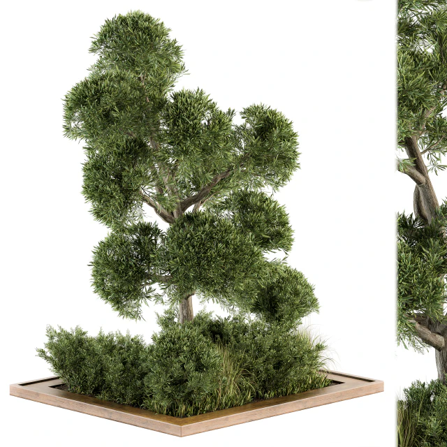 Garden set Tree and Bush - Garden Set 16 — Descargar