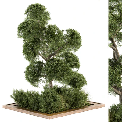 Garden set Tree and Bush - Garden Set 16 — Ver 2