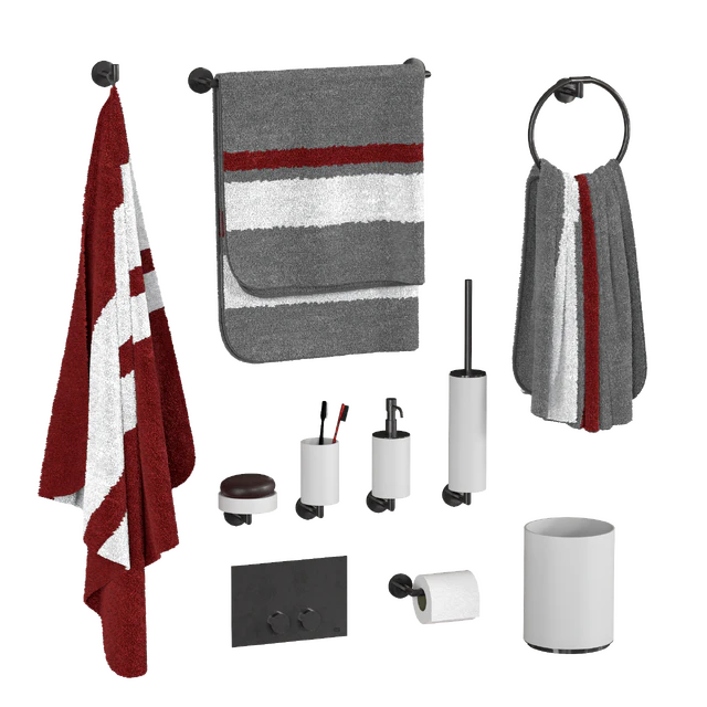 Gessi Anello bathroom accessory set — Descargar