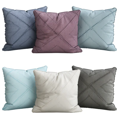 Kingsburg Decorative Cotton Throw Pillow — Вид 1