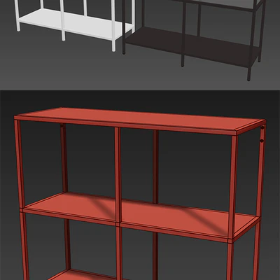 IKEA VITTSJO Shelf unit — Ver 3
