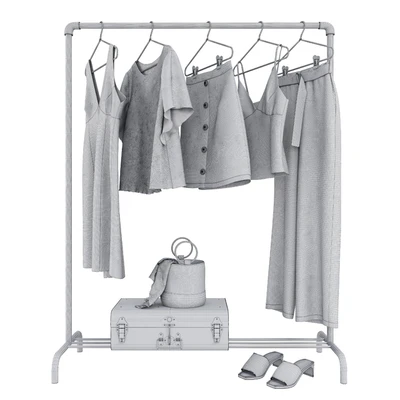 Elegant Woman Clothes Set 04 — Ver 3