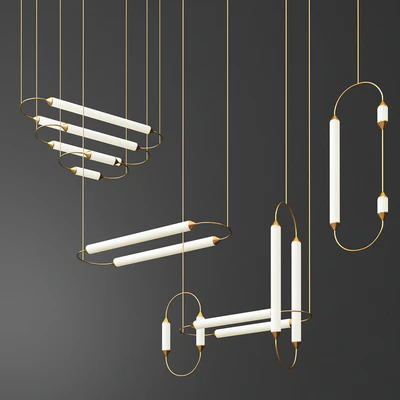 Sculptural Ornamental Lighting from Giopato & Coombes — Скачать