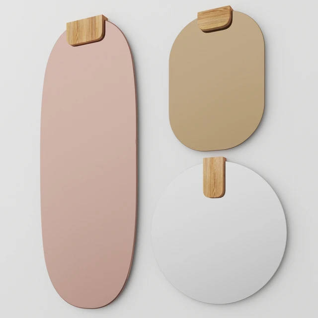 Clip Wall-Mounted by Sculptures Jeux Зеркало — Скачать
