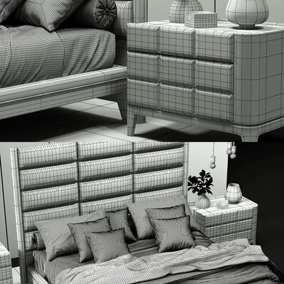 Dall'Agnese DAMA Bed — Ver 2