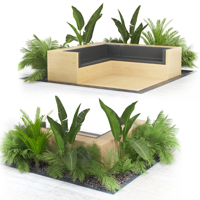 Flowerbed Palm — Скачать