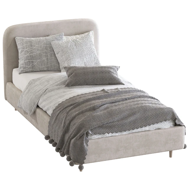 Contemporary bed 209 — Descargar