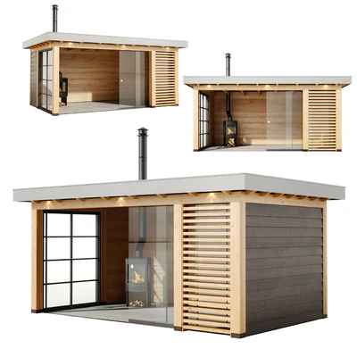 Gazebo with oven Buitenpracht — Ver 1