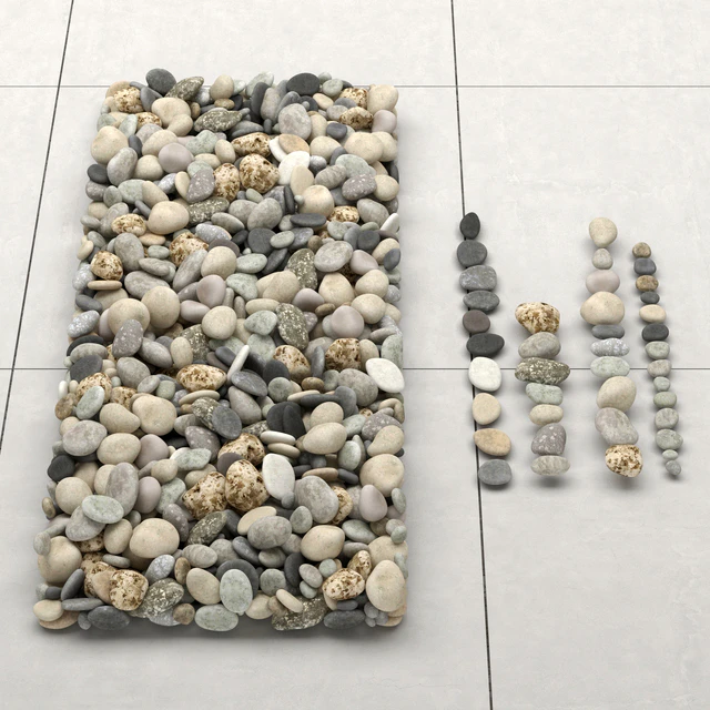 Colored pebbles road — Скачать