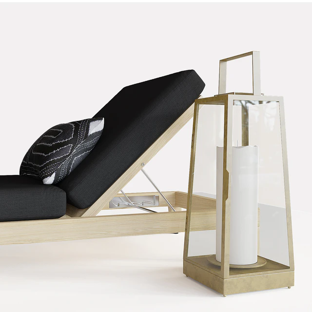 BALMAIN TEAK CHAISE — Download