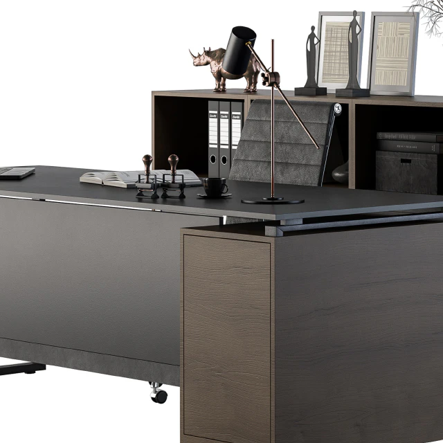 Office Furniture - Manager Set 07 — Скачать