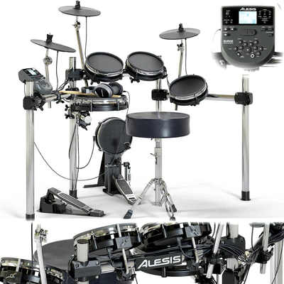 Барабанная установка ALESIS surge mesh kit. Музыкальный инструмент — Вид 1