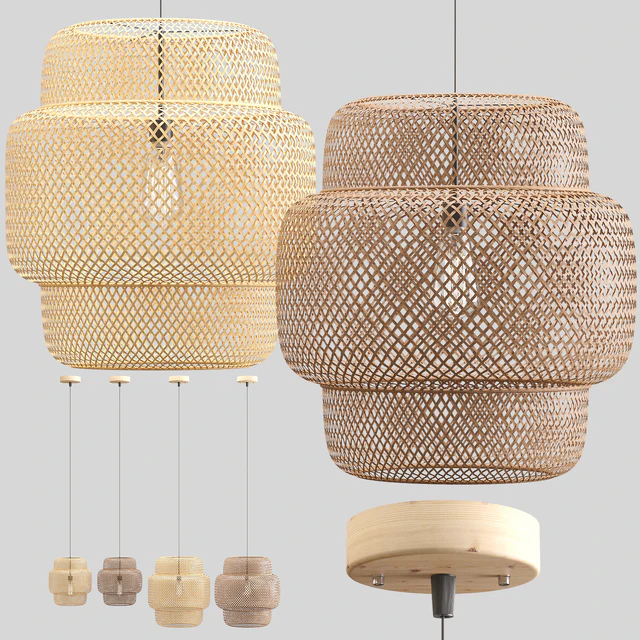 Rattan pendant lights 050 — Descargar