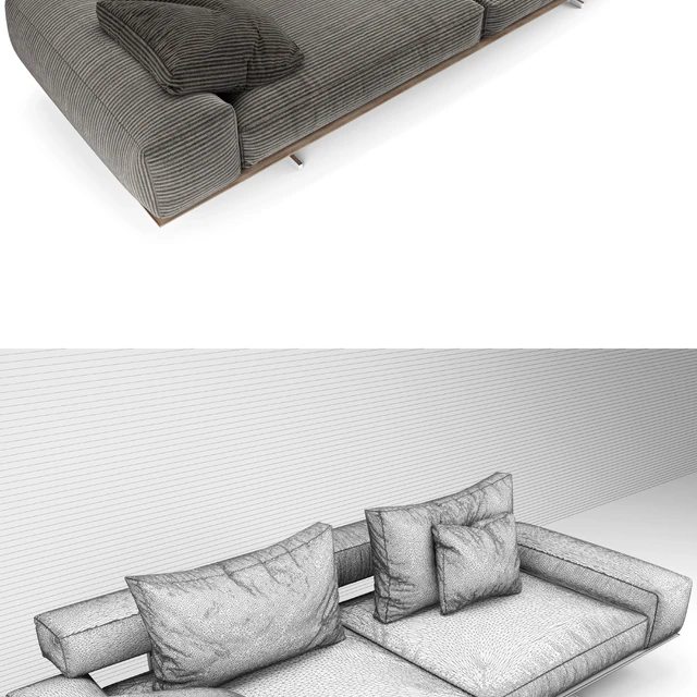 Flexform Wing Sofa — Descargar