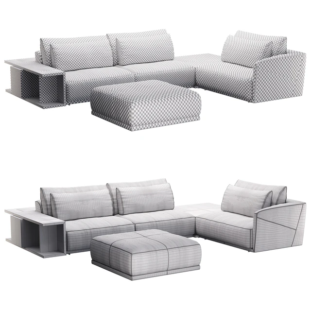 Natuzzi Long Beach Sofa — Descargar
