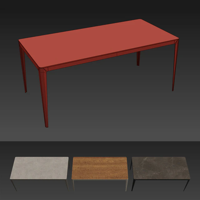 Long Island Rimadesio table — Descargar