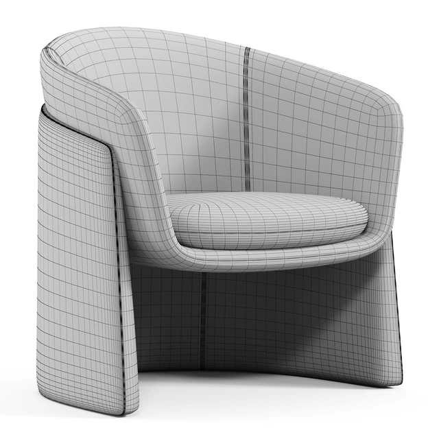 Seba Lounge Armchair — Скачать