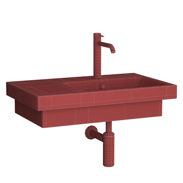 sink Jacob Delafon Odeon up 1 & Rexa design faucet — Descargar