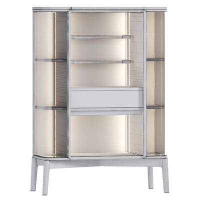 Archiproducts SHIBUSA wood and glass display cabinet — Вид 3