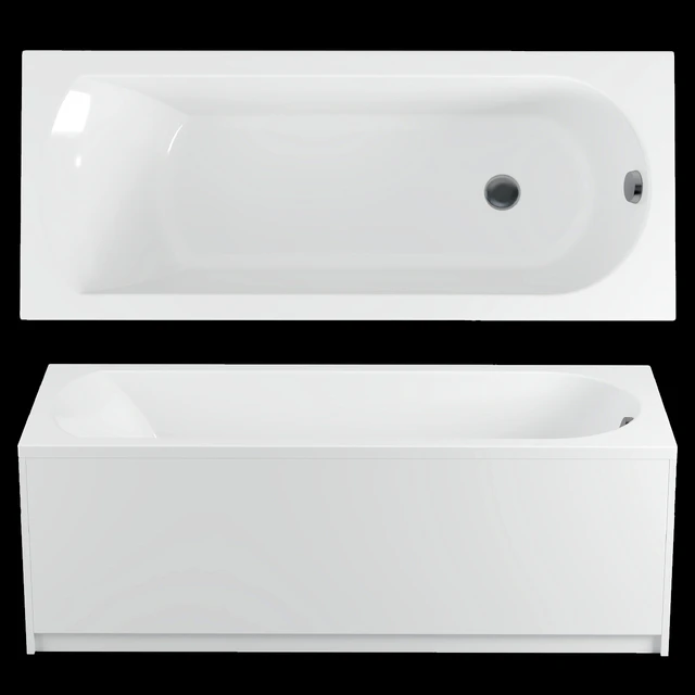 Acrylic bathtub Riho Miami 170x70 — Descargar
